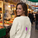 Sweatshirt (Backprint): Feminist AF