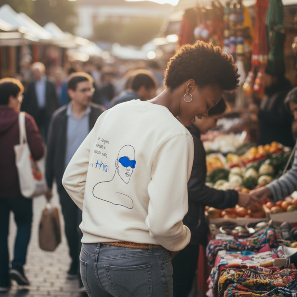 Sweatshirt (Backprint): If anyone needs a dress code, it’s this: