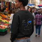 Sweatshirt (Backprint): If anyone needs a dress code, it’s this: