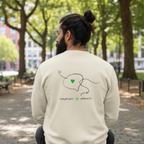 Sweatshirt (Backprint): Compliments ≠ comments.