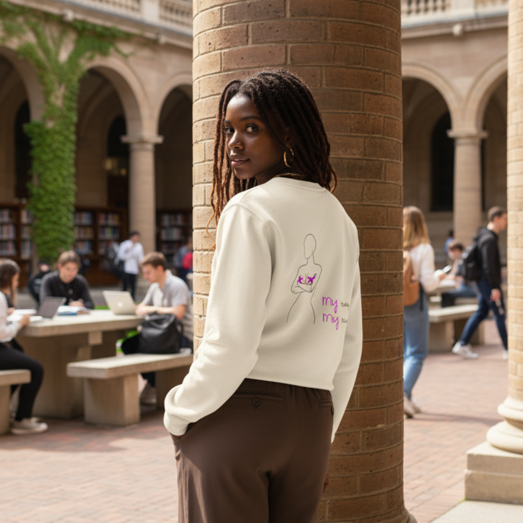 Sweatshirt (Backprint): My Body, My Rules