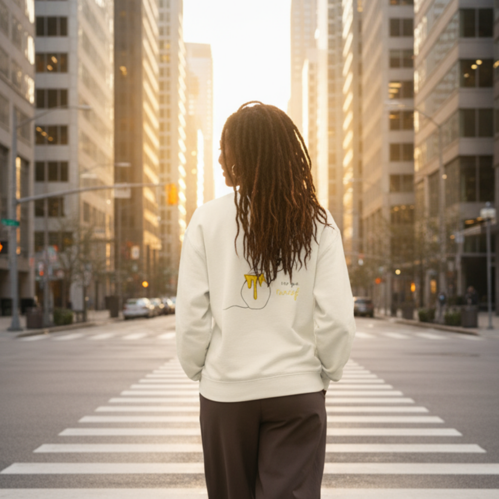 Sweatshirt (Backprint): Not your honey