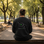 Sweatshirt (Backprint): Compliments ≠ comments.