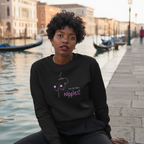 Sweatshirt (Frontprint Large): We all have nipples!