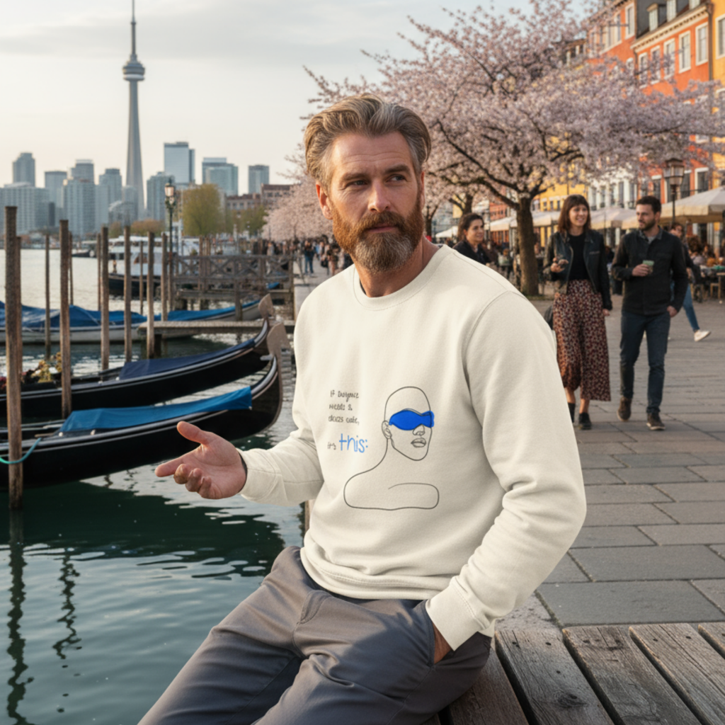 Sweatshirt (Frontprint Large): If anyone needs a dress code, it's this: