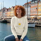 Sweatshirt (Frontprint Large): Scrambled eggs need skill, not chromosomes.