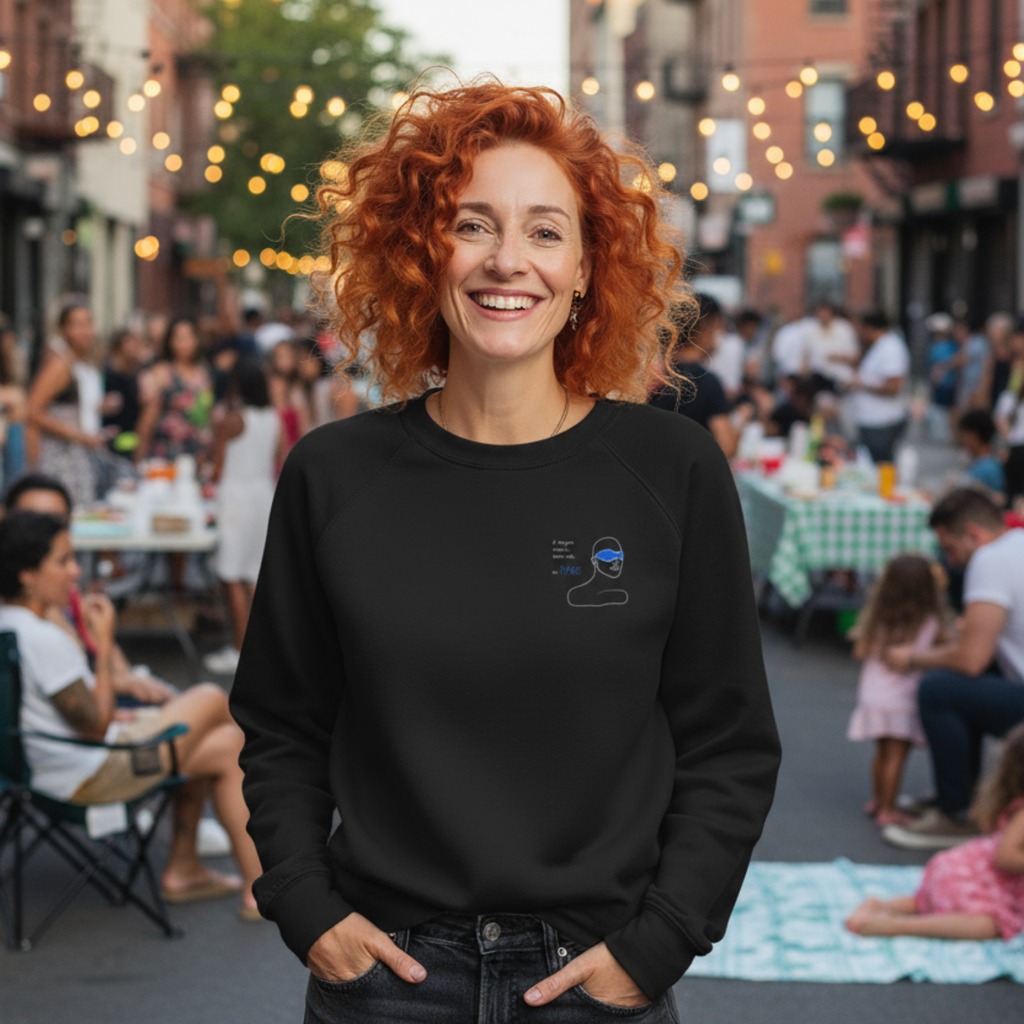 Sweatshirt: If anyone needs a dress code, it’s this: