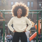 Sweatshirt: She knew she could, but he explained it first.