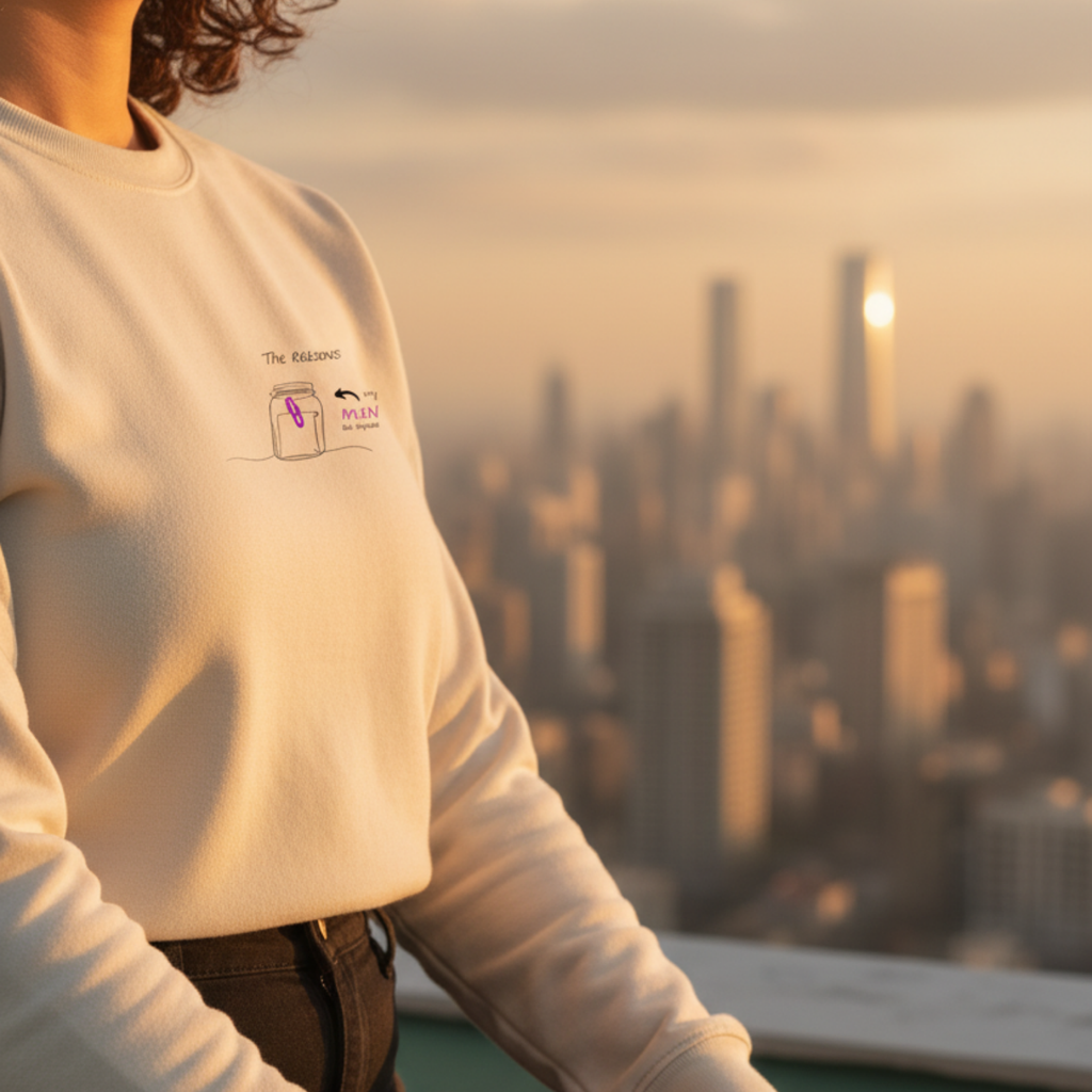 Sweatshirt: The reasons why men are superior: