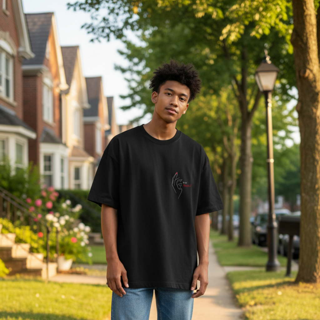 Oversize Shirt: Zero Fucks