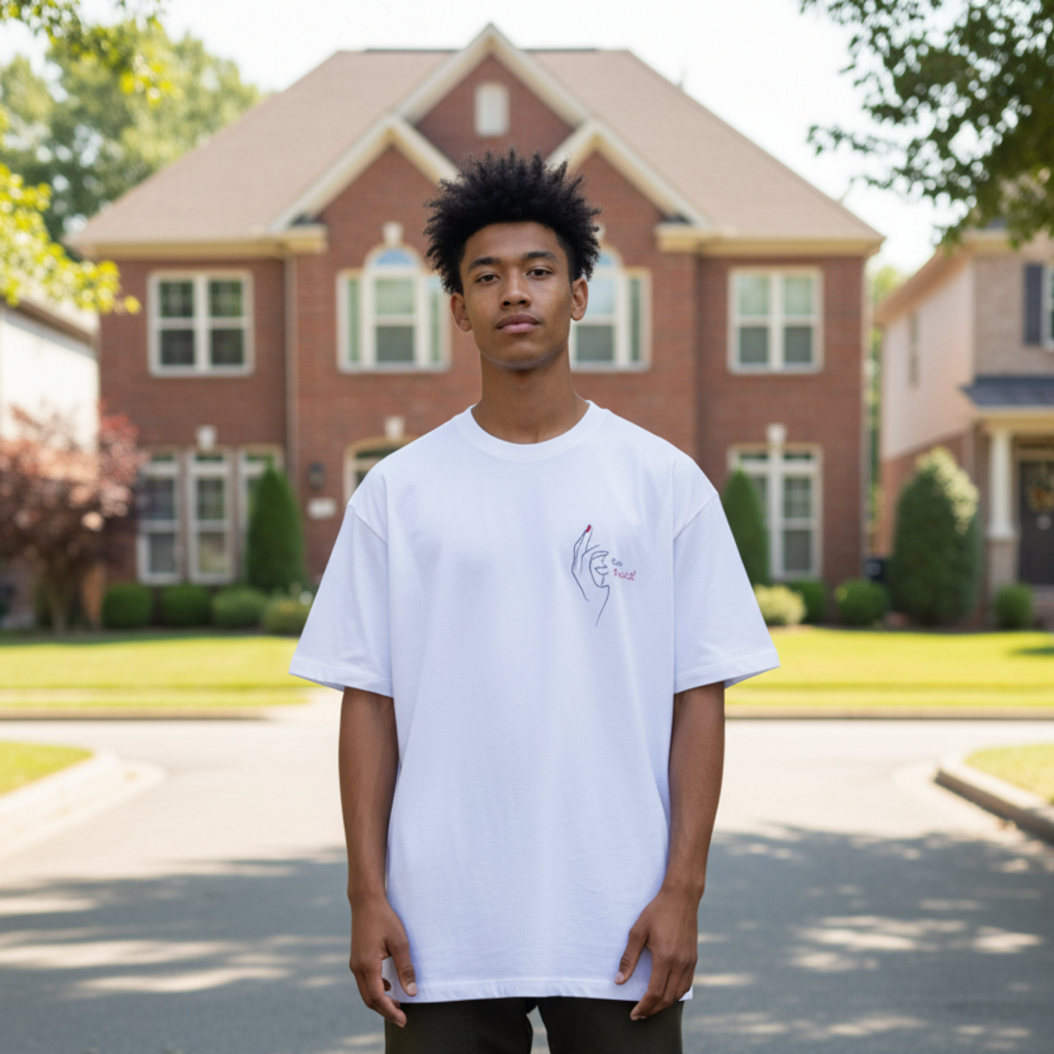 Oversized Shirt: Zero Fucks