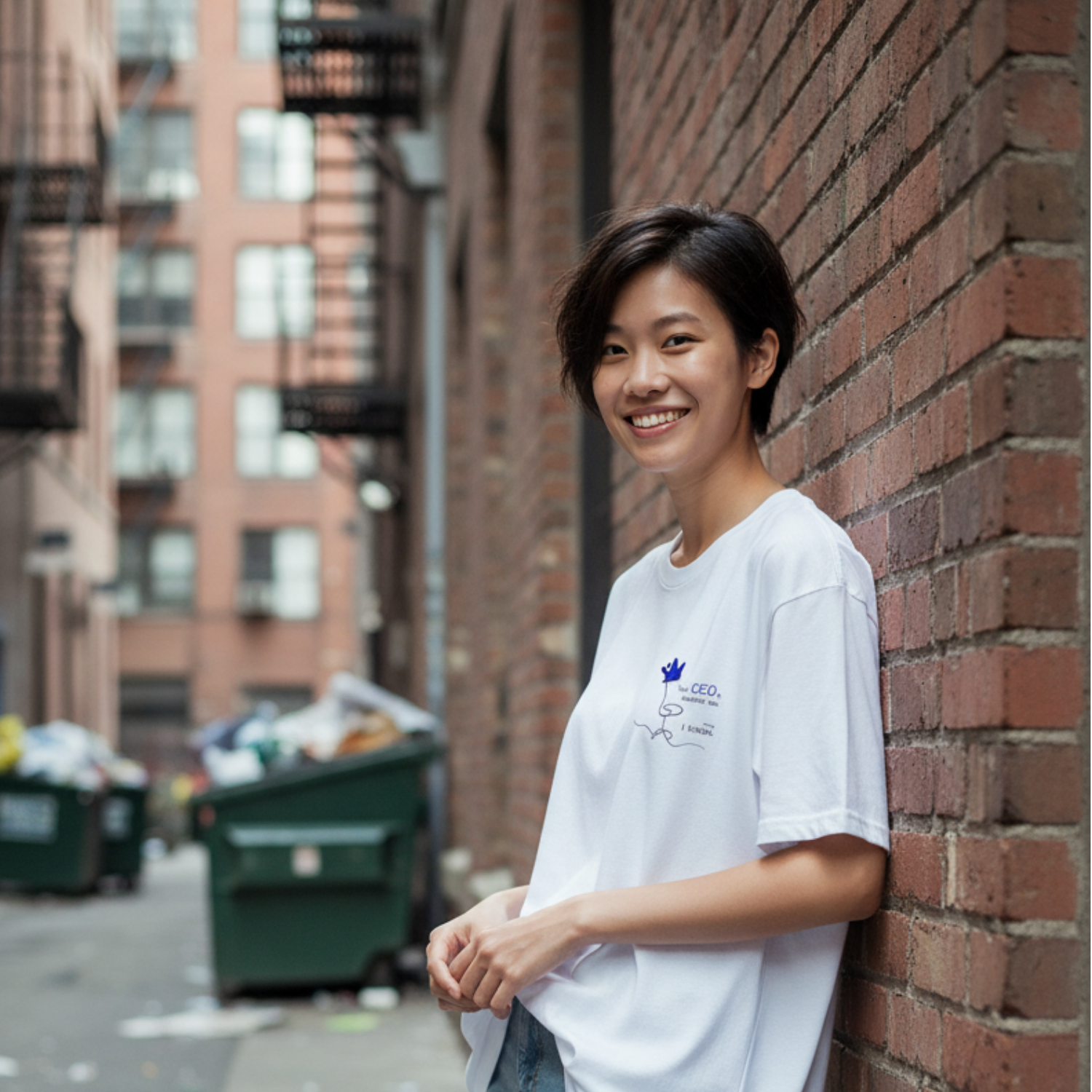 Oversized Shirt: Your CEO is someone's son. Shocking, I know.