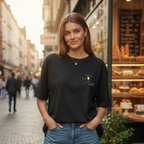 Oversize Shirt: She knew she could, but he explained it first.