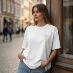 Oversize Shirt: She knew she could, but he explained it first.