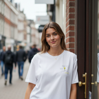 Oversize Shirt: She knew she could, but he explained it first.