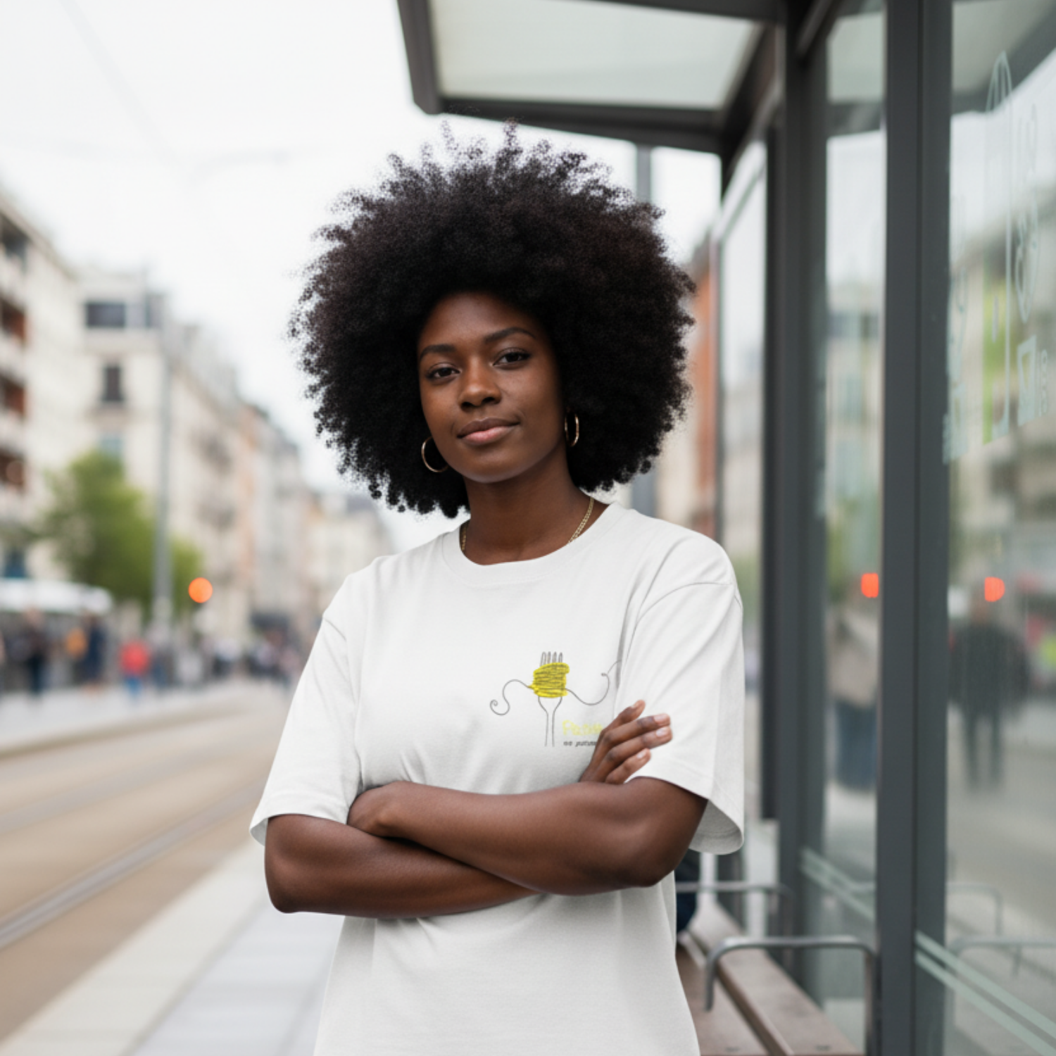 Oversize Shirt: Pasta, not patriarchy