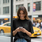 Oversize Shirt: Compliments ≠ comments.