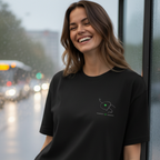 Oversize Shirt: Compliments ≠ comments.