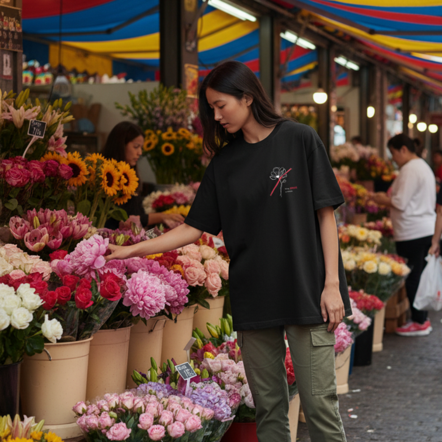 Oversize Shirt: I’ll take power over flowers
