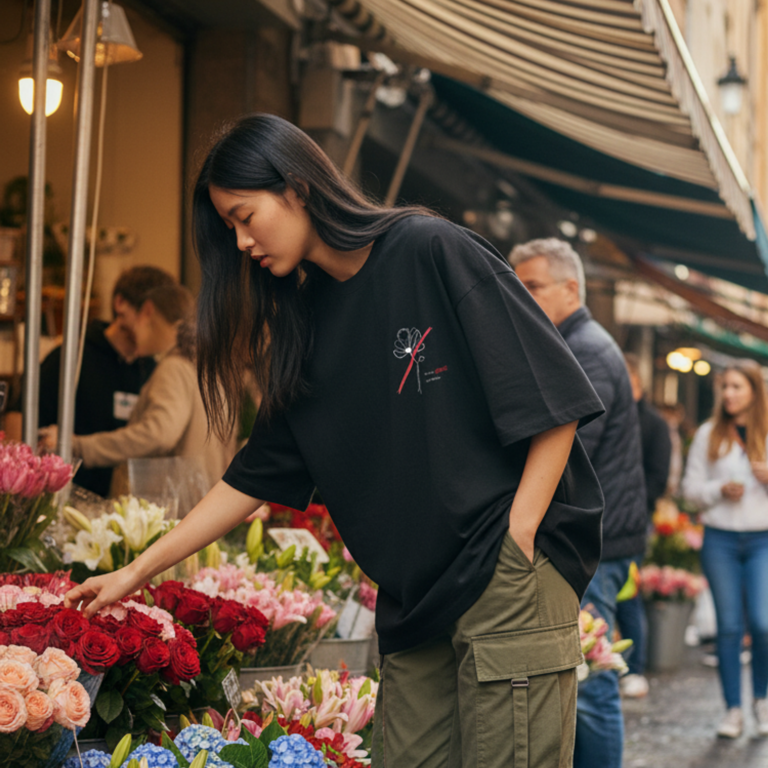 Oversize Shirt: I’ll take power over flowers