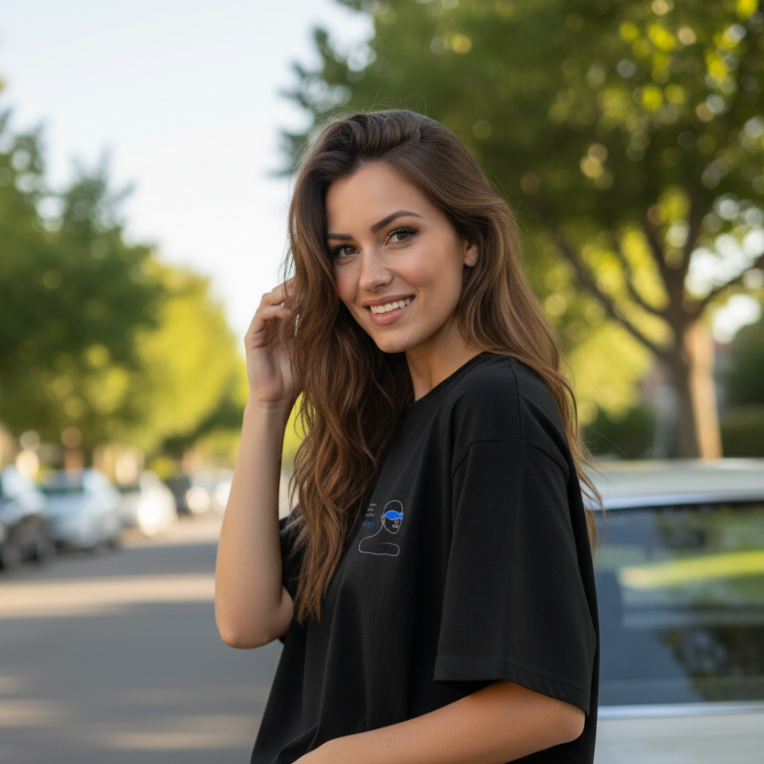 Oversized Shirt: If anyone needs a dress code, it's this: