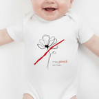 No Shit Shirts - Baby Body: I’ll take power over flowers - Baby Body - basic