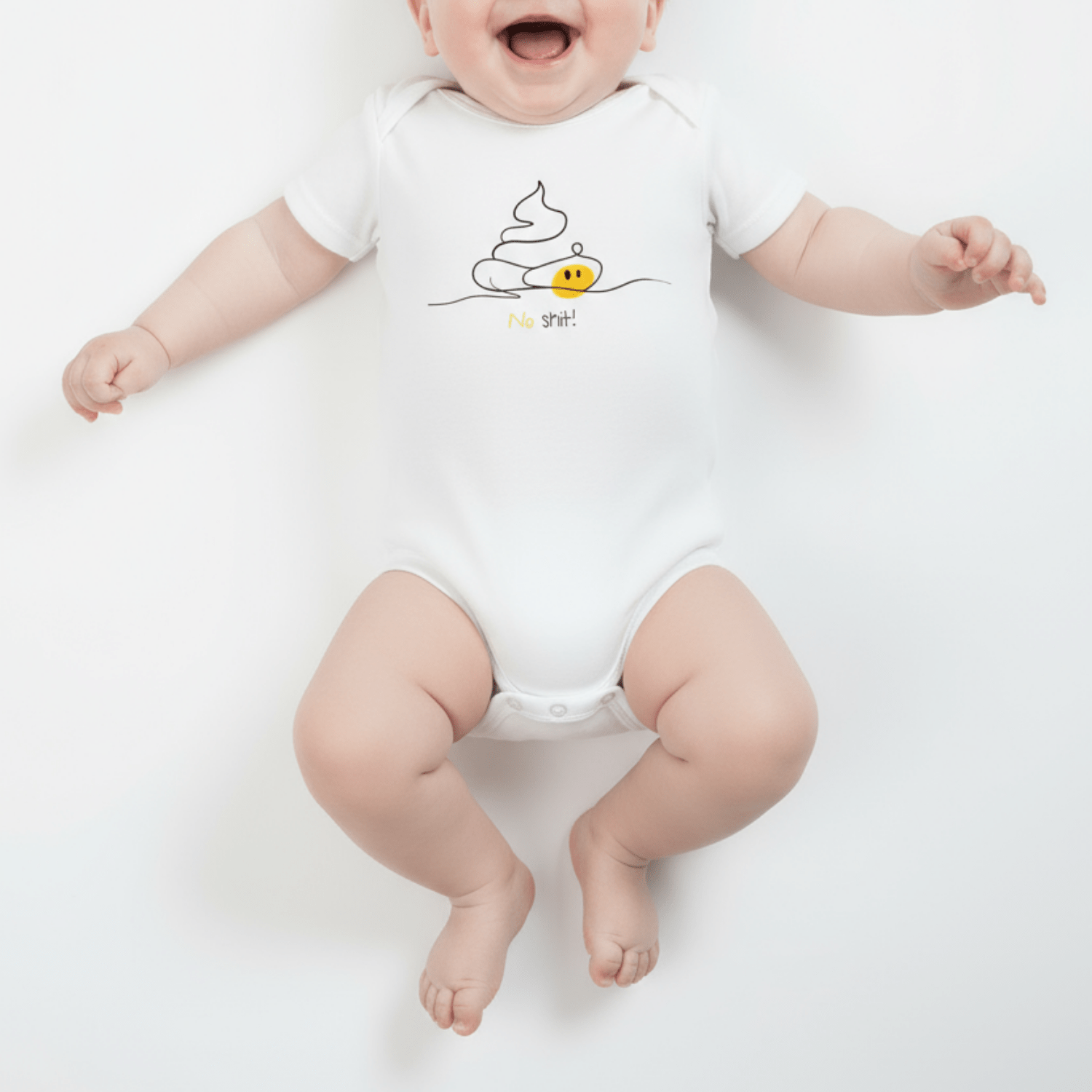 No Shit Shirts - Baby Body: No Shit! - Baby Body - basic