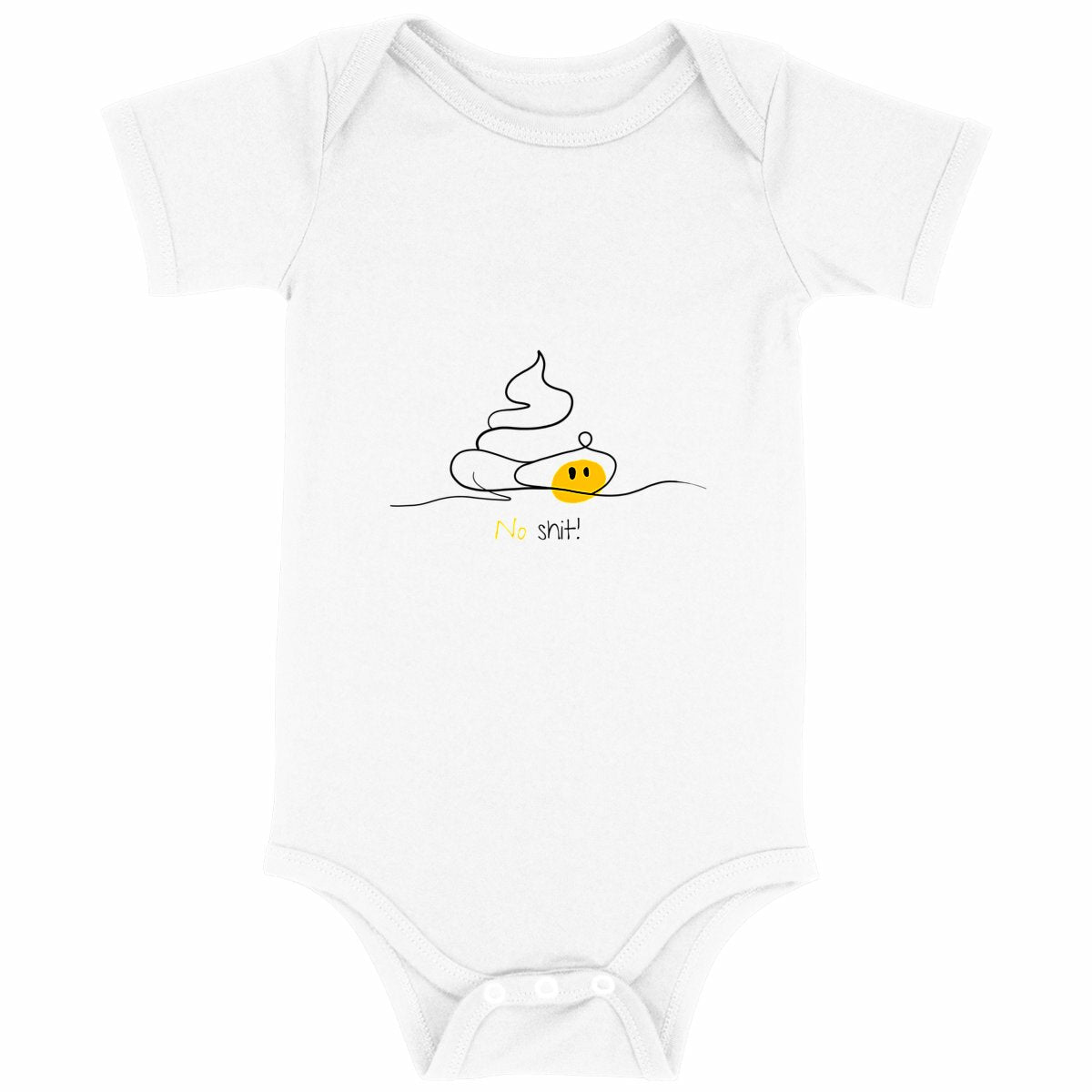 No Shit Shirts - Baby Body: No Shit! - Baby Body - basic