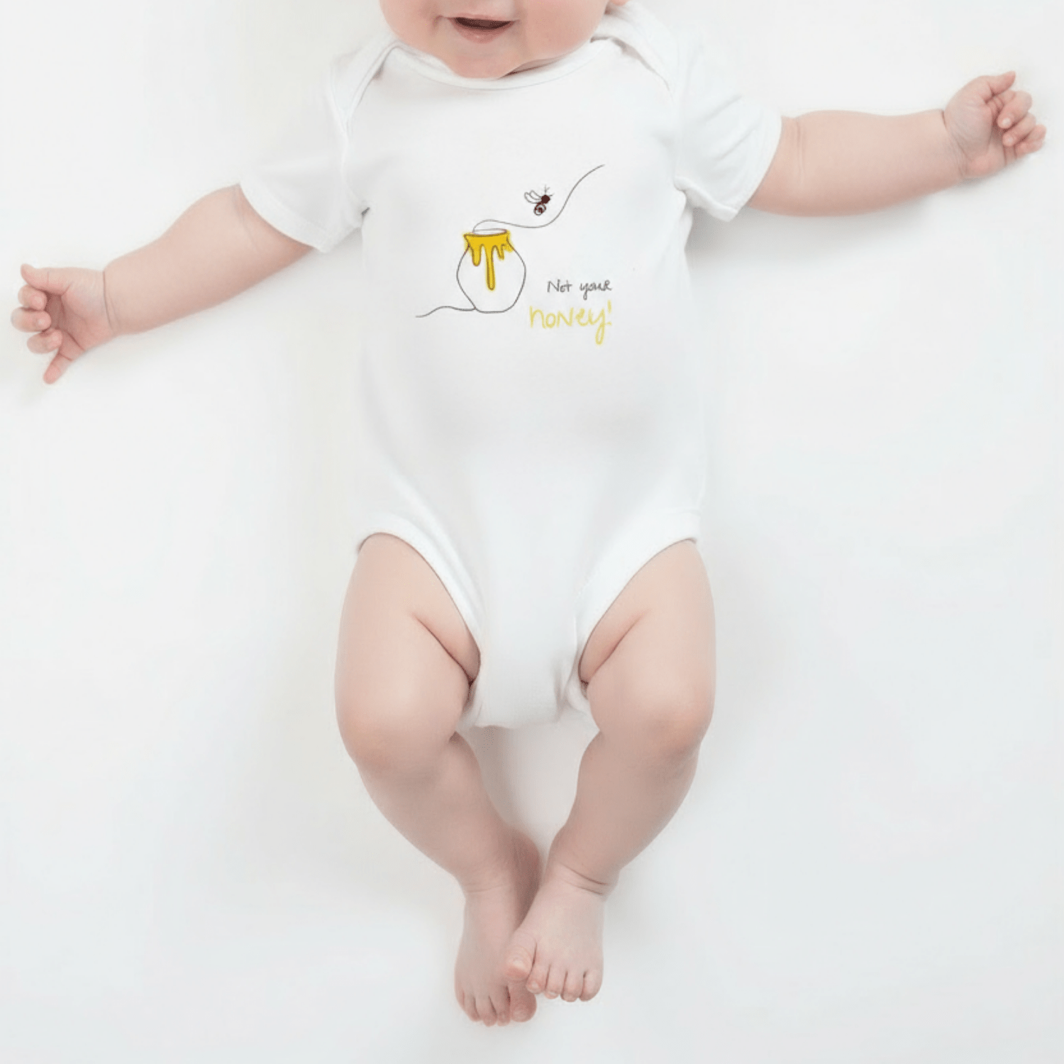 No Shit Shirts - Baby Body: Not your honey - Baby Body - basic