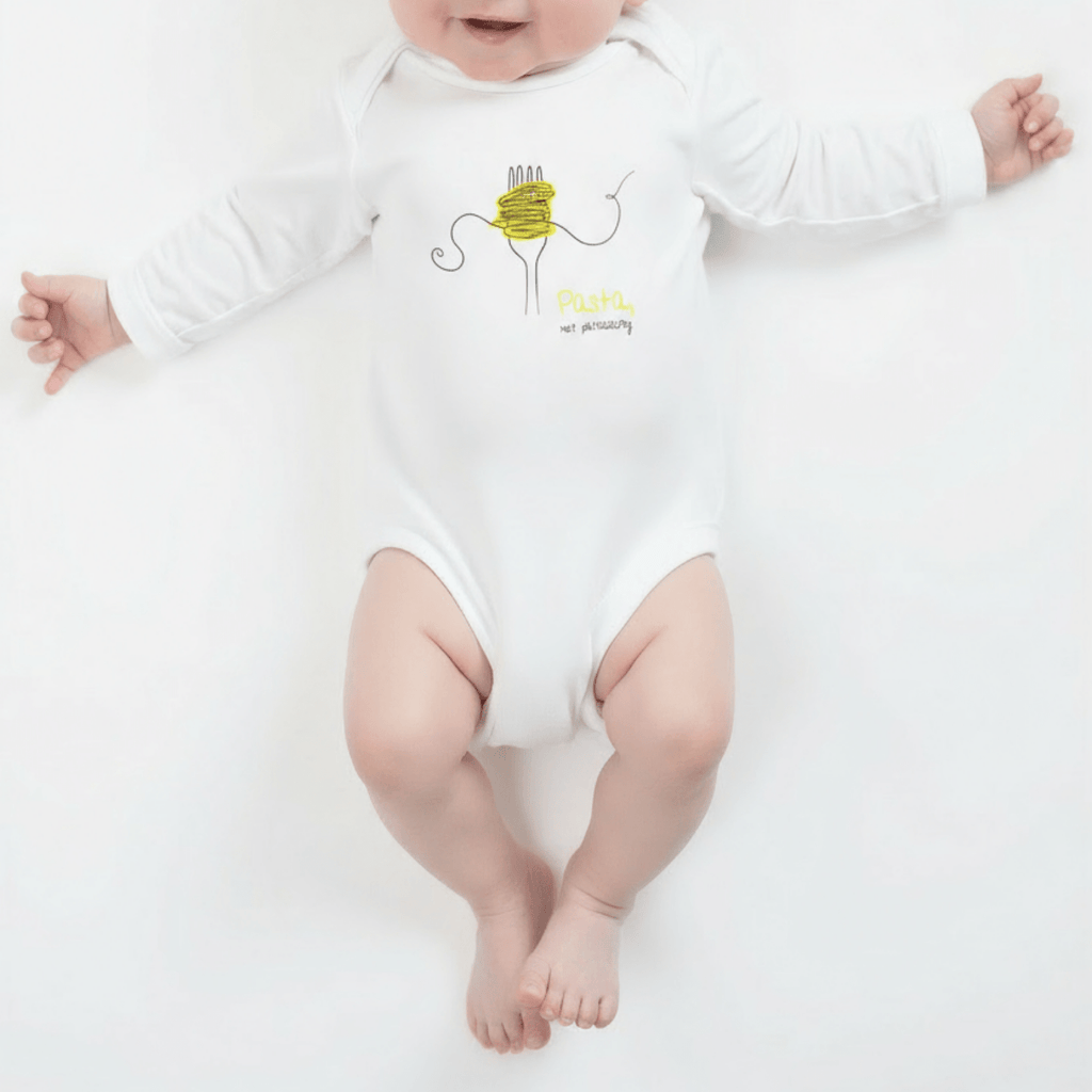 No Shit Shirts - Baby Body: Pasta, not patriarchy - Baby Body - basic
