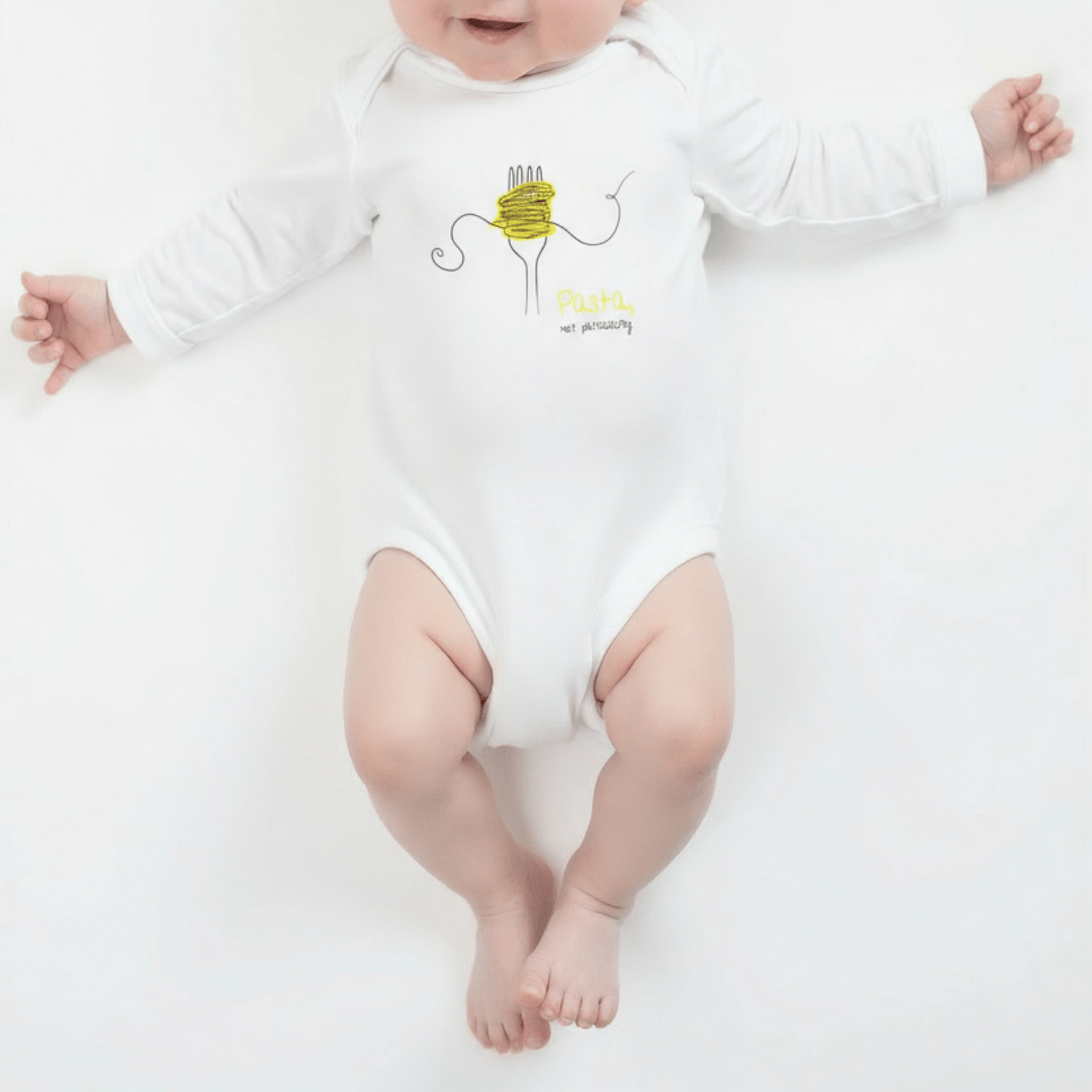 No Shit Shirts - Baby Body: Pasta, not patriarchy - Baby Body - basic