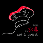 No Shit Shirts - Basecap: Cooking is a skill, not a gender. - Basecap - basic