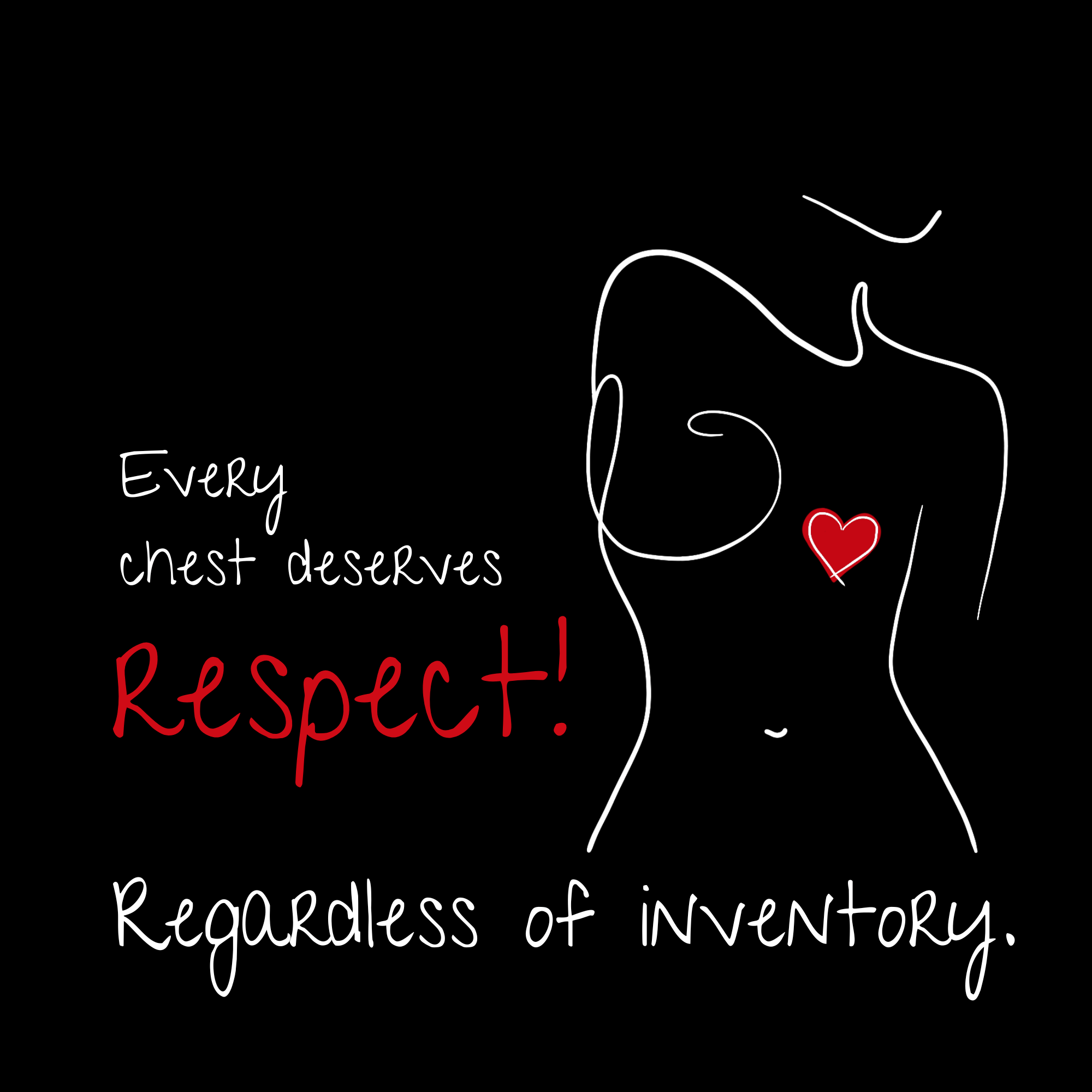 No Shit Shirts - Basecap: Every chest deserves respect. Regardless of inventory. - Basecap - basic