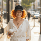 No Shit Shirts - Basecap: Feminist AF - Basecap - basic