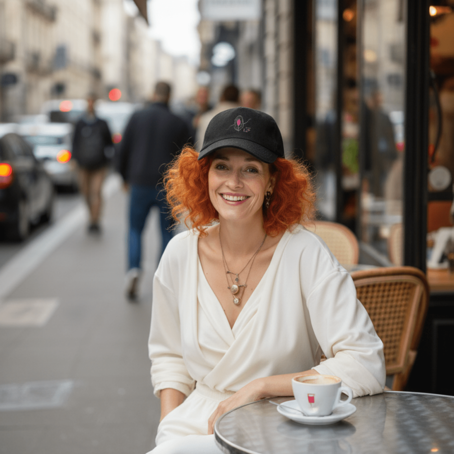 No Shit Shirts - Basecap: Feminist AF - Basecap - basic