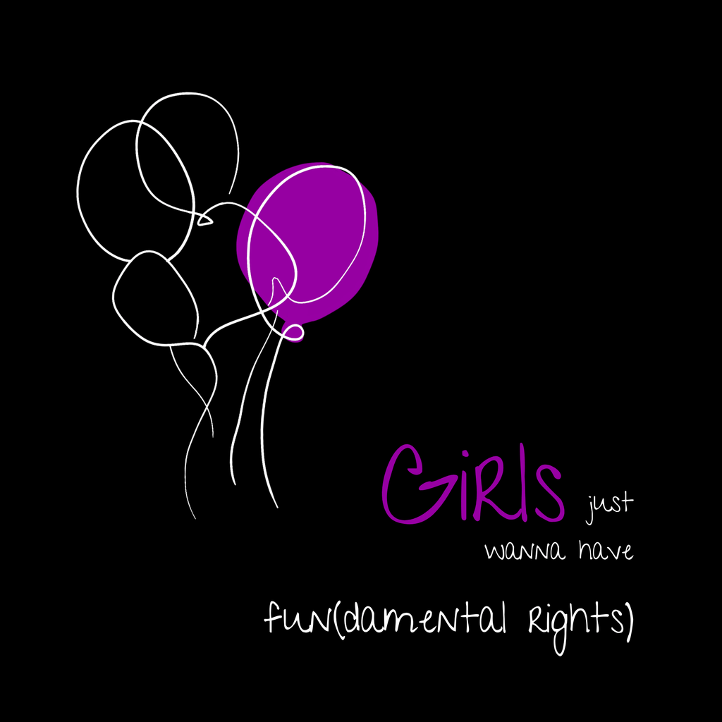 No Shit Shirts - Basecap: Girls just wanna have fun(damental rights) - Basecap - basic