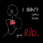 No Shit Shirts - Basecap: I didn’t come from your rib. - Basecap - basic