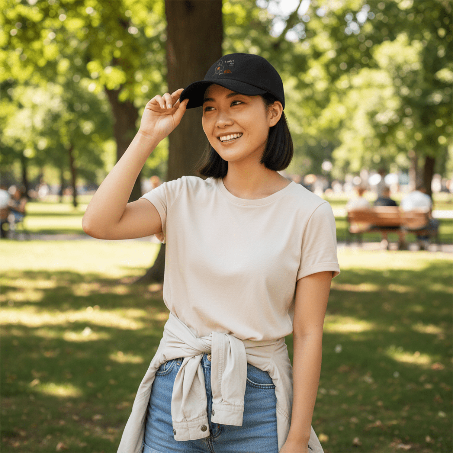 No Shit Shirts - Basecap: I didn’t come from your rib. - Basecap - basic