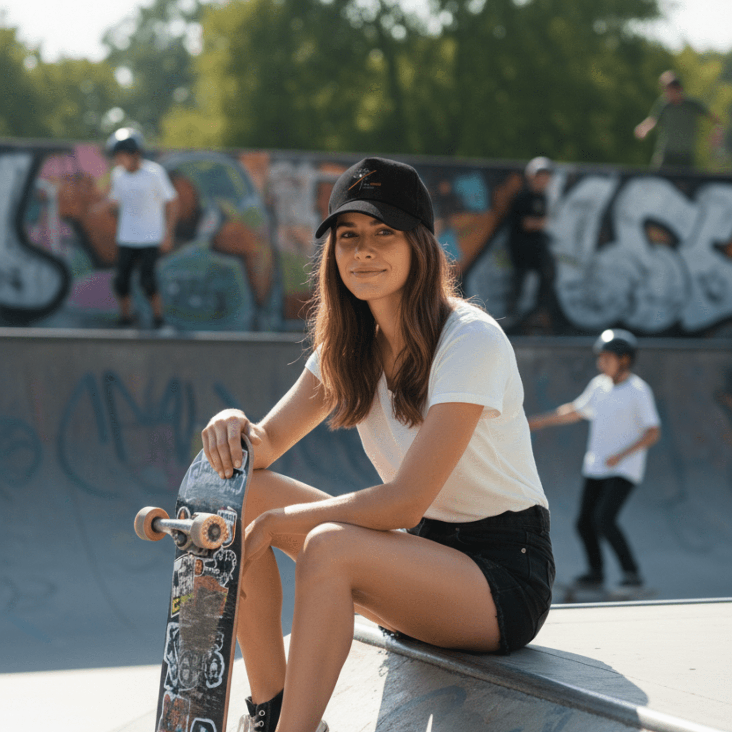 No Shit Shirts - Basecap: I’ll take power over flowers - Basecap - basic