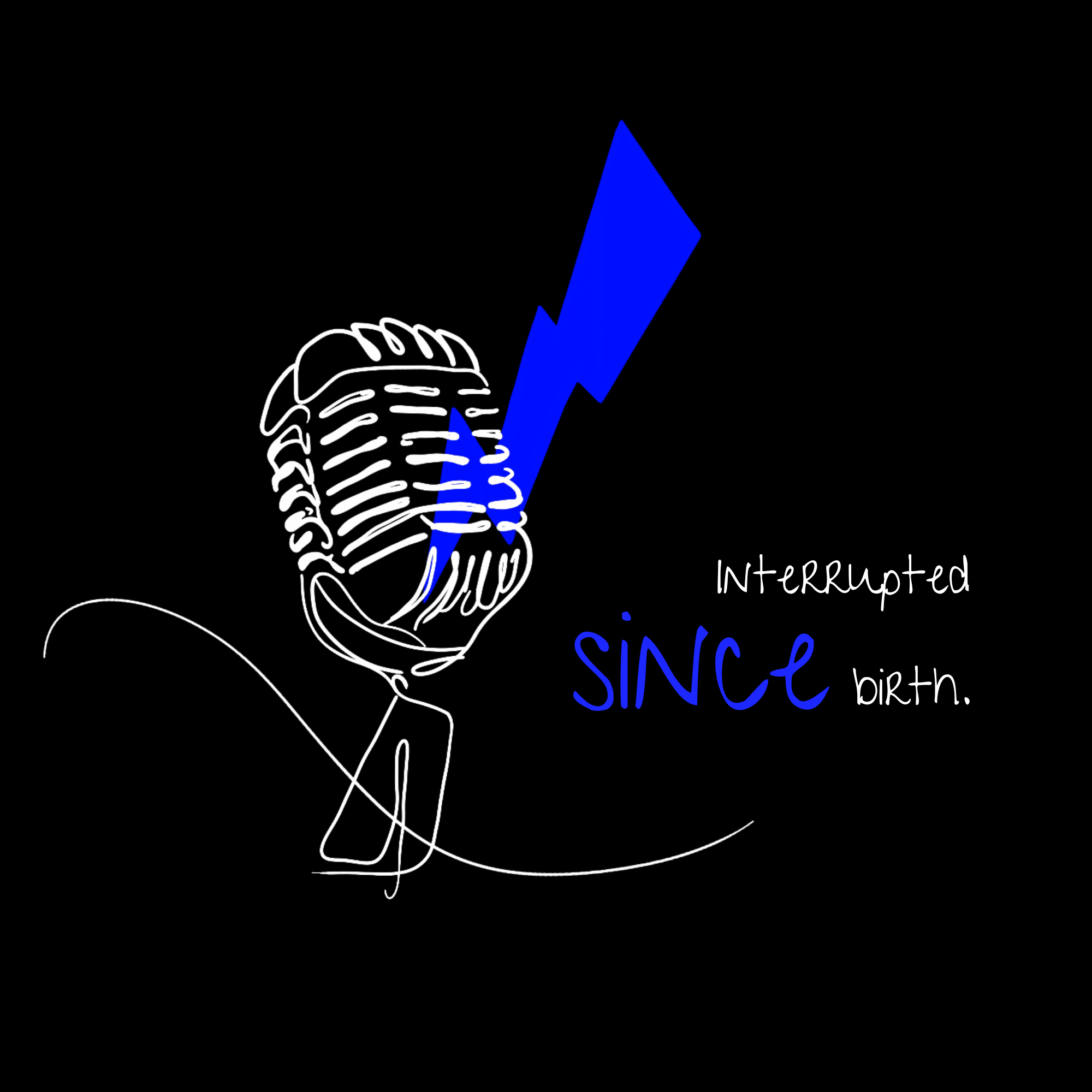 No Shit Shirts - Basecap: Interrupted since birth. - Basecap - basic