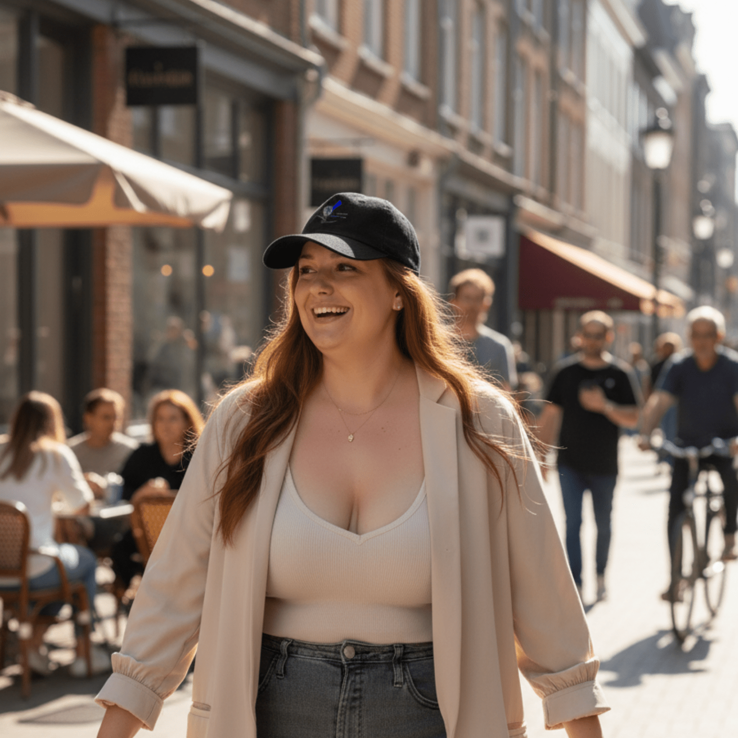 No Shit Shirts - Basecap: Interrupted since birth. - Basecap - basic