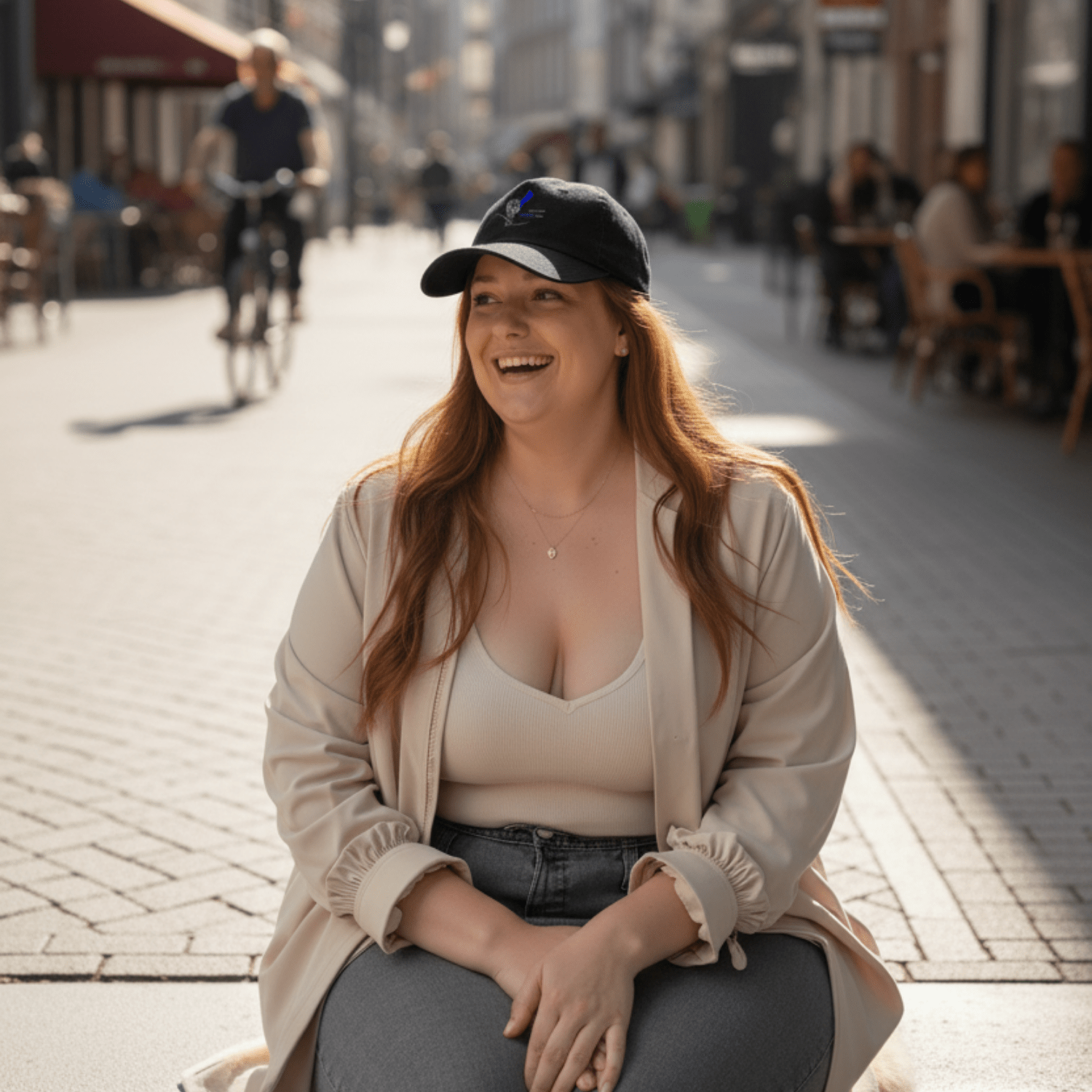 No Shit Shirts - Basecap: Interrupted since birth. - Basecap - basic