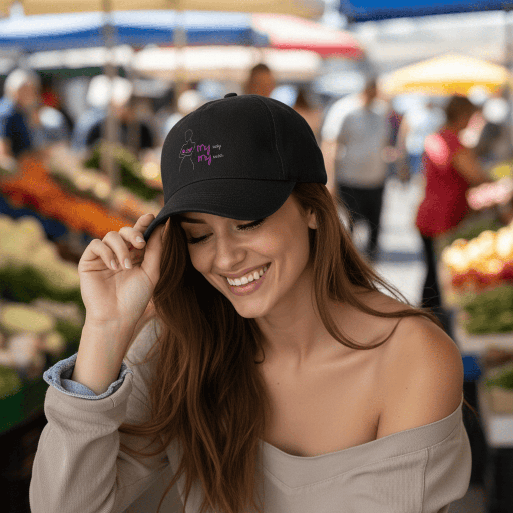 No Shit Shirts - Basecap: My Body, My Rules - Basecap - basic