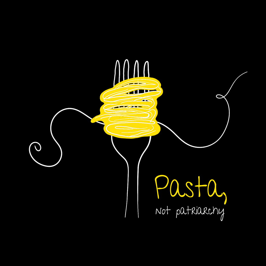 No Shit Shirts - Basecap: Pasta, not patriarchy - Basecap - basic