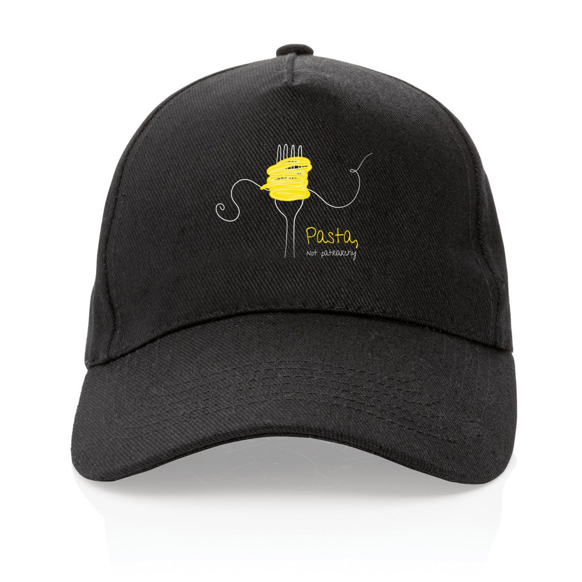 No Shit Shirts - Basecap: Pasta, not patriarchy - Basecap - basic