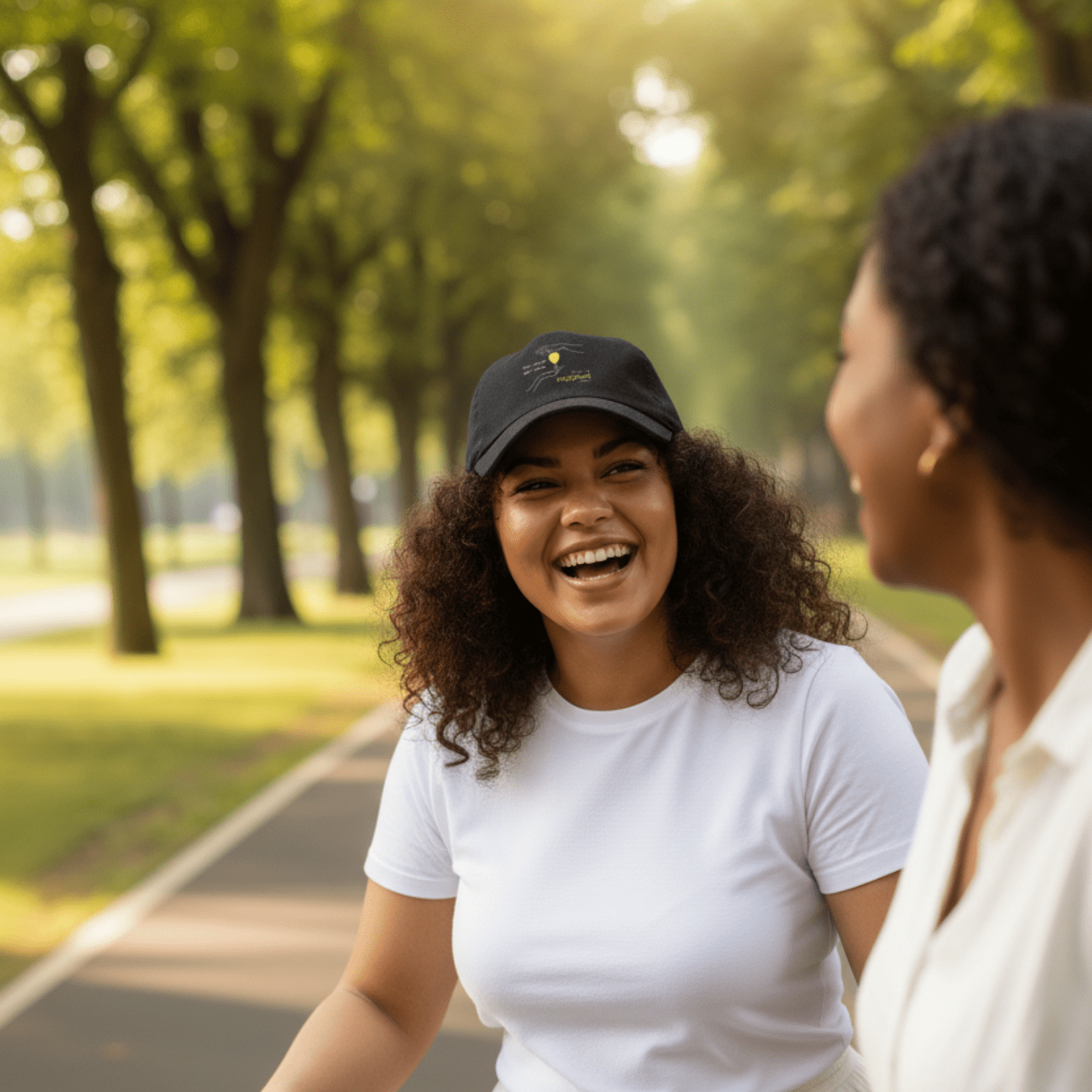 No Shit Shirts - Basecap: She knew she could, but he explained it first. - Basecap - basic