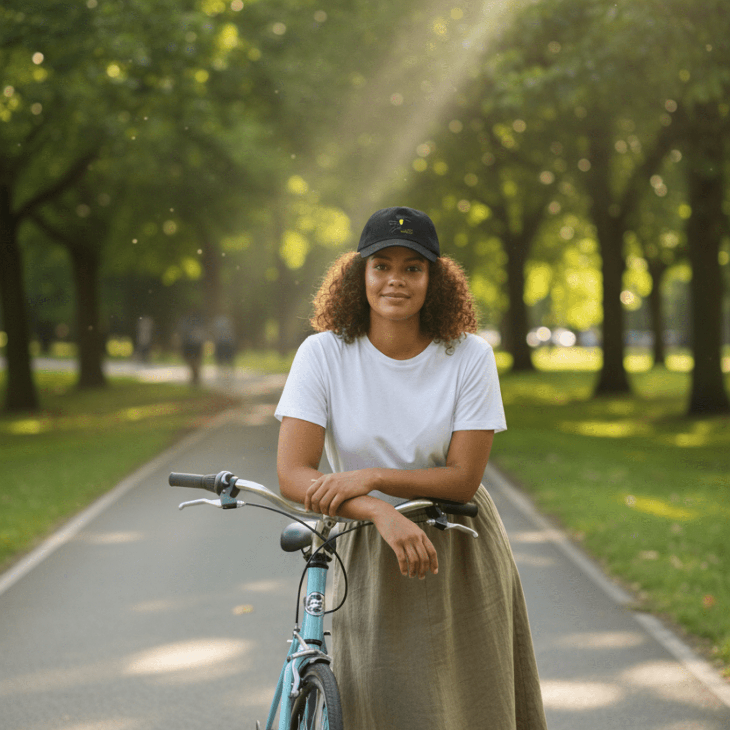 No Shit Shirts - Basecap: She knew she could, but he explained it first. - Basecap - basic