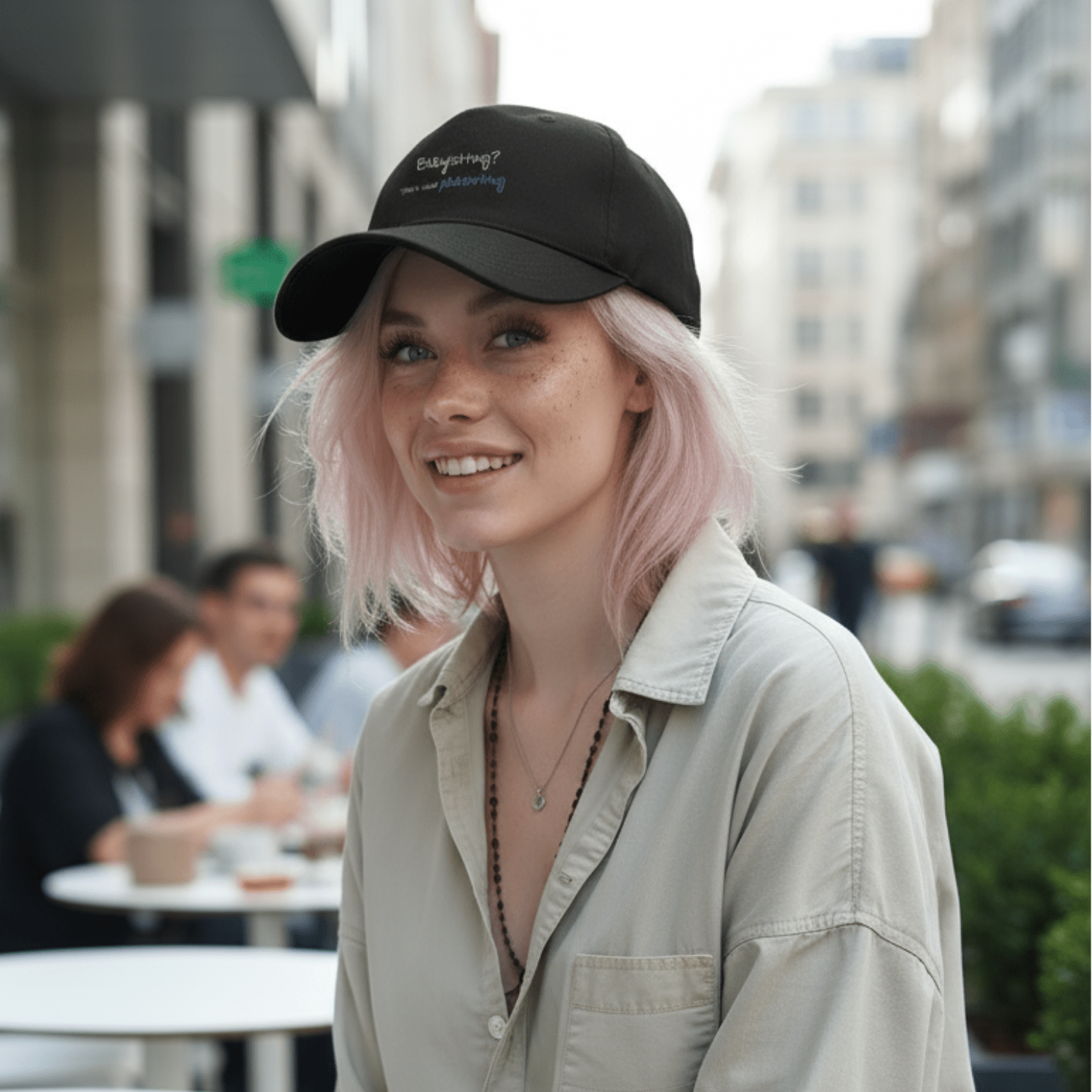 No Shit Shirts - Basecap (Text only): Babysitting? That’s called parenting! - Basecap - basic