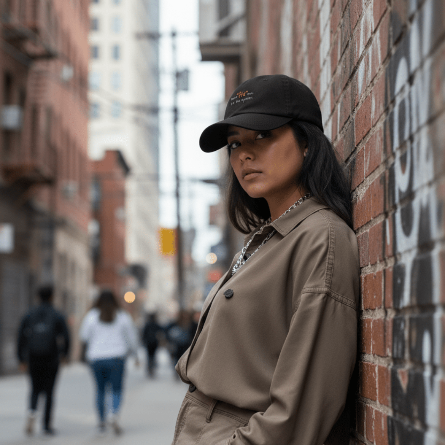 No Shit Shirts - Basecap (Text only): Don’t “fix” me. Fix the system. - Basecap - basic