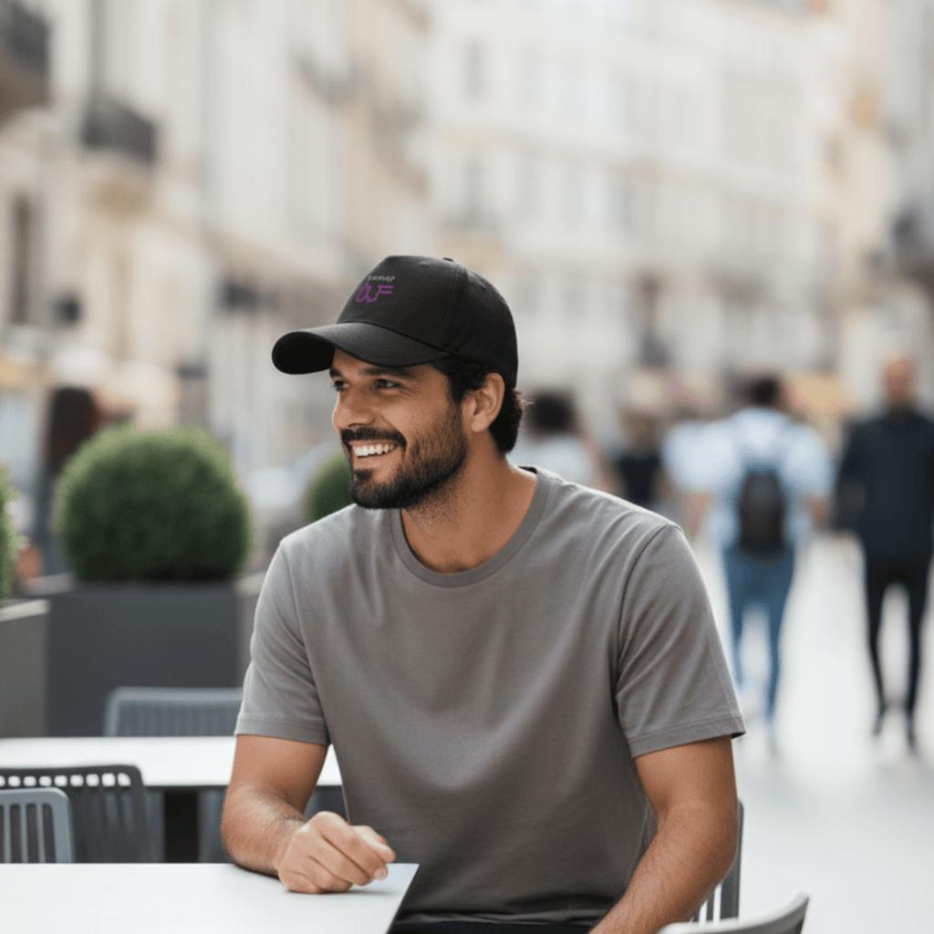 No Shit Shirts - Basecap (Text only): Feminist AF - Basecap - basic